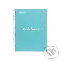 Miquelrius poznámkový blok Emotions A4, 90 g - tečky světle modrý