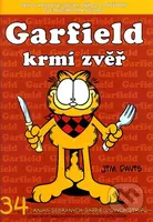 Garfield 34: Garfield krmí zvěř (34. kniha sebraných Garfieldových stripů) - kniha z kategorie Komiksy