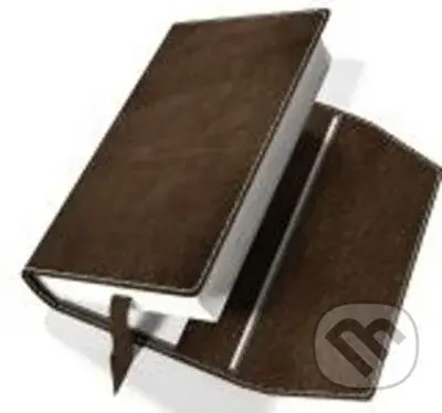 Variabilný obal so záložkou: Hnedá semiš/matná (Hnedá semiš/matná)