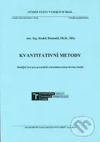 Kvantitativní metody - Radek Doskočil - kniha z kategorie Vysoké školy