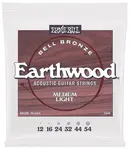 Ernie Ball Medium Light Earthwood Bell Bronze Acoustic 12-54