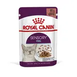 Royal Canin Sensory Feel - vlhké krmivo v omáčce pro dospělé kočky 12 x 85 g