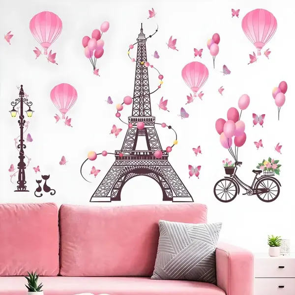 Samolepka na stenu/Tapeta Paris H34627