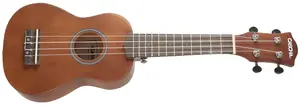 Cascha HH 3956 Soprano Ukulele Bundle Brown