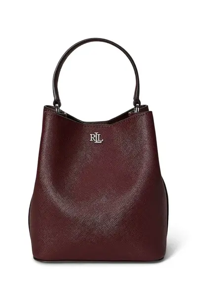 Kožená kabelka Lauren Ralph Lauren