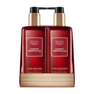Baylis & Harding The Edit Sada péče o ruce Cherry Temptation 2x400 ml
