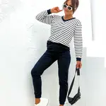 Resti Women's striped cotton set