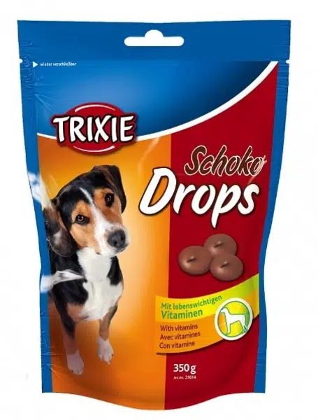 Trixie Schoko Drops - čokoládové bombóny 350 g (TRX31614)