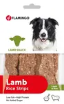 Flamingo Lamb Snack - jehněčí a rýžové proužky 85 g