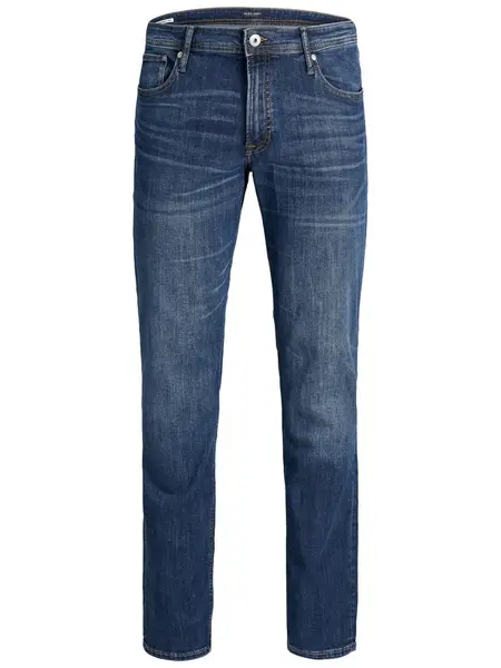 Jack & Jones Plus Džínsy 'JJTim'  modrá denim