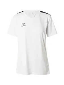 Hummel Funkčné tričko 'Authentic'  čierna / biela