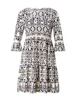 Hailys Šaty 'Pi44a'  svetlobéžová / tmavomodrá