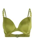 Hunkemöller Bikinový top 'Palm'  zelená