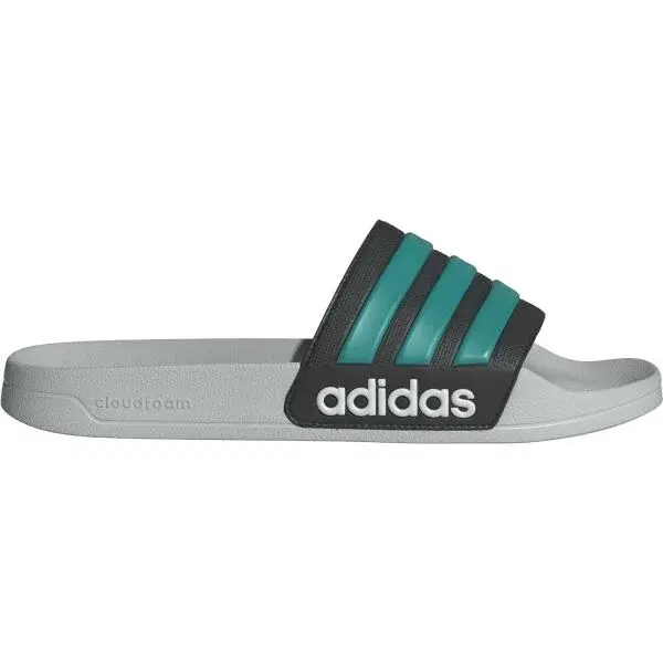 adidas ADILETTE SHOWER Pánske šĺapky, sivá, veľkosť 40.5