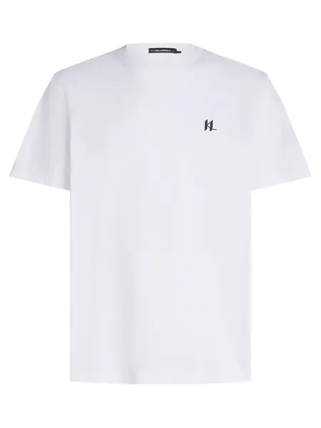 Karl Lagerfeld Tričko  čierna / biela