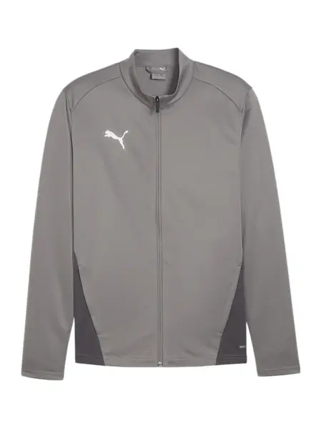 PUMA Tréningová bunda 'Team Goal'  tmavosivá / biela