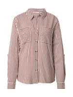 ONLY Blúzka 'ONLYASMIN'  kapučíno / biela