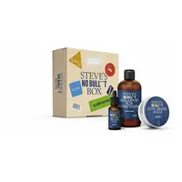 STEVE'S Dárková sada péče o vousy All Beard Everything Set Šampon 250 ml + balzám 50 ml + olej na vousy 30 ml