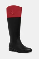 Kožené čižmy Lauren Ralph Lauren Justine II