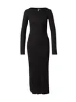 PIECES Pletené šaty 'PCIRIS'  čierna