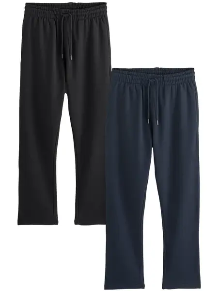 Next Nohavice  námornícka modrá / čierna