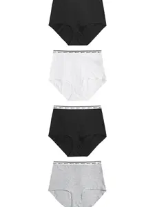 Next Nohavičky  sivá melírovaná / čierna / biela