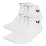 ADIDAS ORIGINALS Ponožky 'Mid Ankle 6 Pairs'  čierna / biela