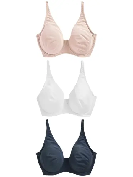 Next Podprsenka  námornícka modrá / pastelovo ružová / biela