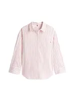 TOMMY HILFIGER Blúzka  červená / biela