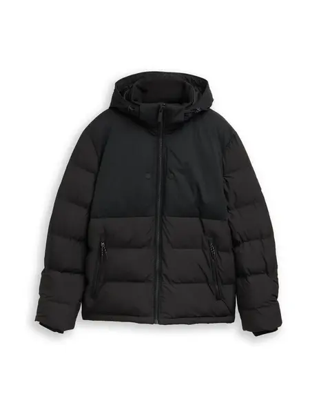 TOM TAILOR Zimná bunda  čierna