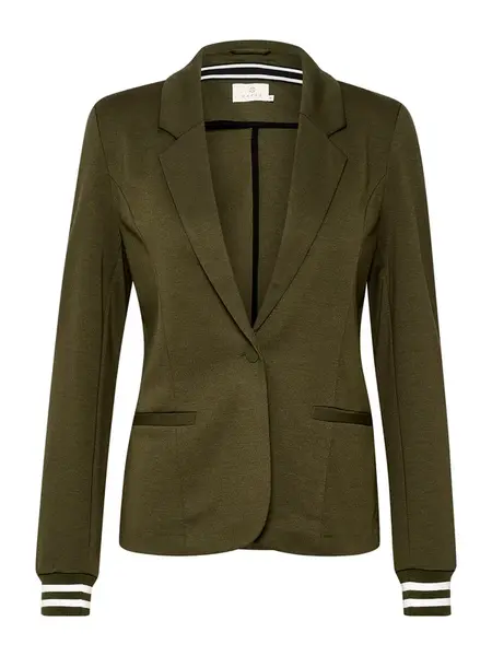 Kaffe Blejzer 'KA Kinnie'  olivová / biela