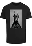 Mister Tee Tričko 'Dawg'  tmavosivá / čierna