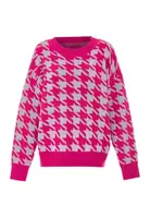 ebeeza Sveter  sivá / ružová