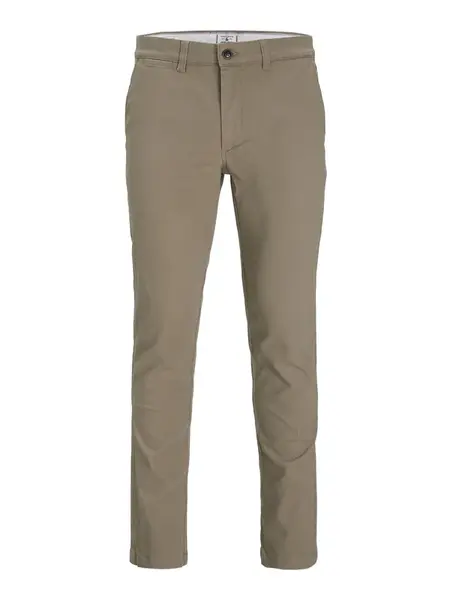 Jack & Jones Junior Nohavice 'JNRMarco Dave'  tmavobéžová