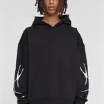 Kolekce Ultra Heavy Oversize Mikina s kapucí černá