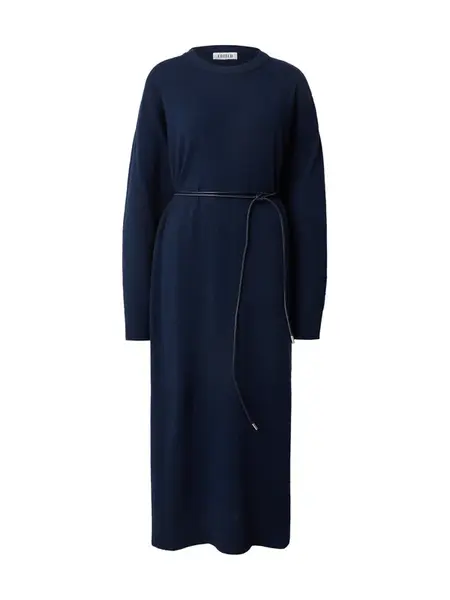 EDITED Pletené šaty 'Jaden'  námornícka modrá