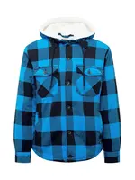 Brandit Prechodná bunda  tyrkysová / čierna