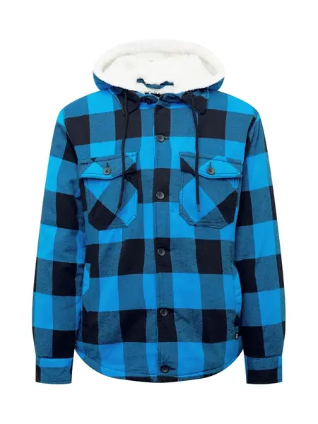 Brandit Prechodná bunda  tyrkysová / čierna