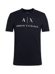 ARMANI EXCHANGE Tričko '8NZTCJ'  námornícka modrá / biela