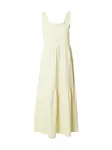 Urban Classics Šaty 'Valance'  pastelovo žltá