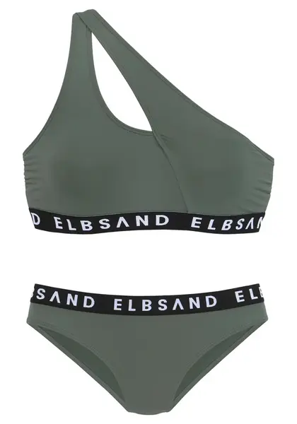 Elbsand Bikiny  olivová / čierna / biela