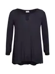 KAFFE CURVE Tunika 'KCami'  tmavomodrá