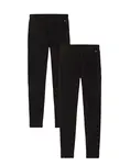 WE Fashion Legíny  čierna