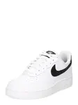 NIKE Nízke tenisky 'AIR FORCE 1 07'  čierna / biela