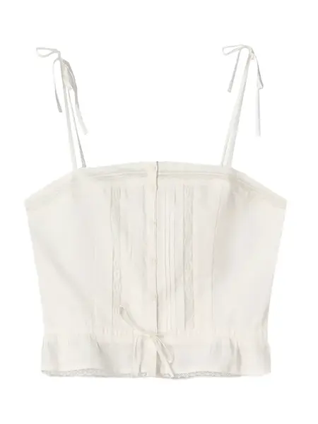 Bershka Top  biela