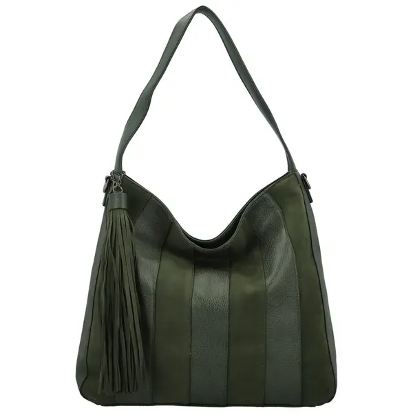 Dámská kabelka na rameno tmavě zelená - Maria C Raya