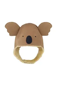 Donsje  baranica detská kožená Kapi Classic Hat Koala