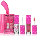 Revolution Candy Lips Duo dárková sada na rty pro ženy 1 ml