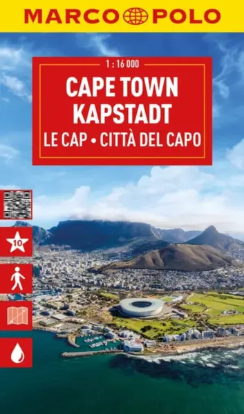 Cape Town Marco Polo City Map - Marco Polo