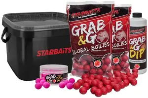 Starbaits akčné vedro s kŕmením gg global strawberry jam